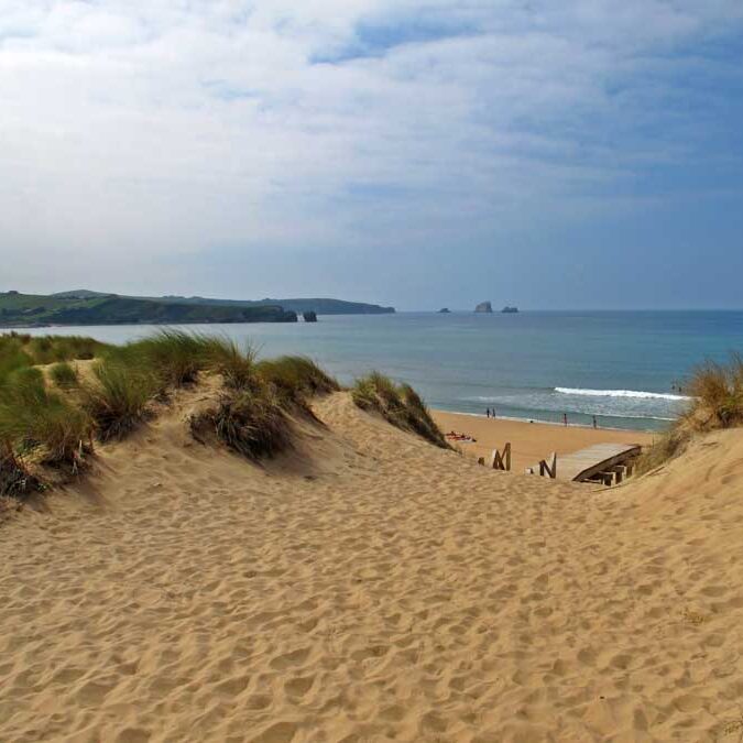 Paisaje laguna de liencres