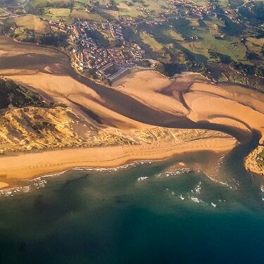 Paisaje laguna de liencres